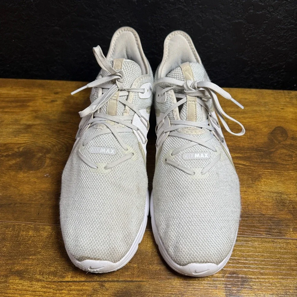 Nike Air Max Sequent 3 921694-101 White Mesh Running Shoes Mens 11